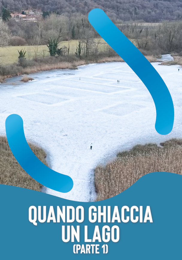 Il lago ghiacciato di Ganna