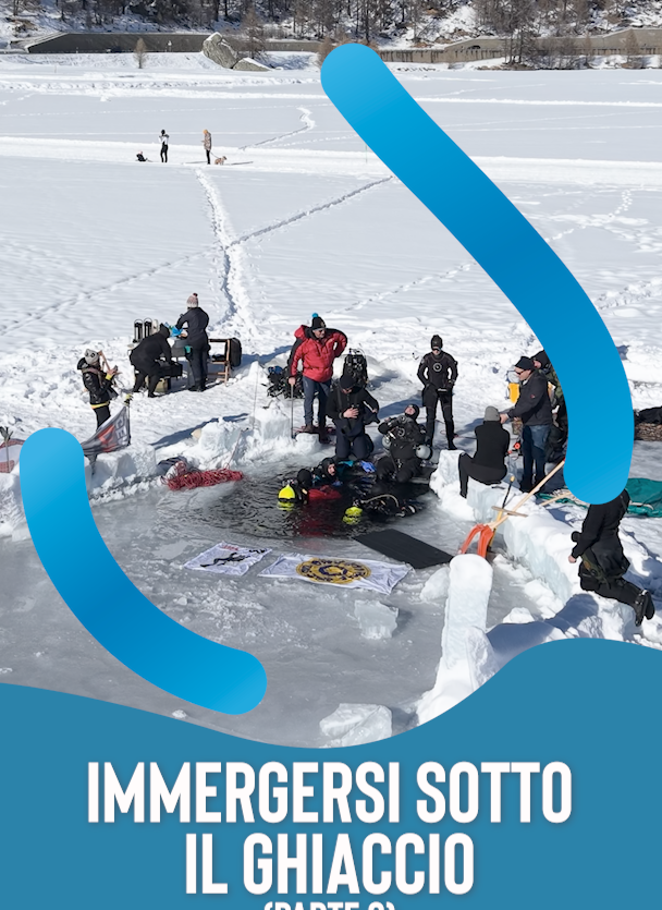 Immergersi in lago ghiacciato