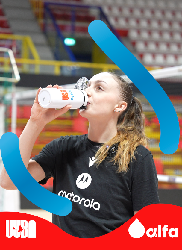 Uyba Volley: ogni goccia d'acqua è preziosa